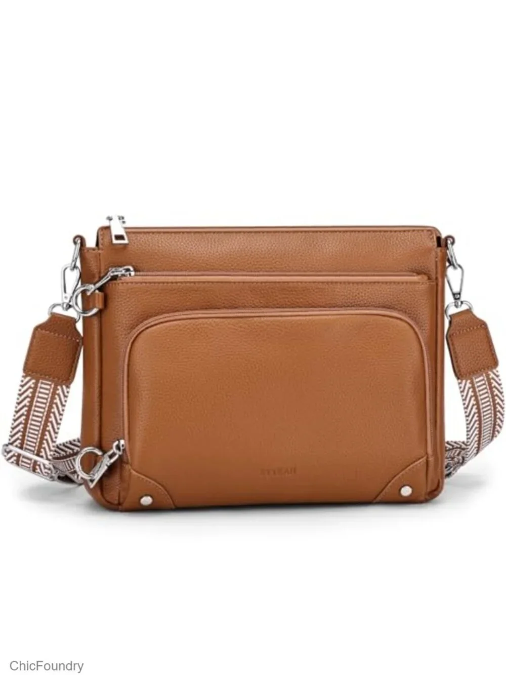 Anti-Theft Crossbody Purse with RFID Blocking & Built-In Wallet